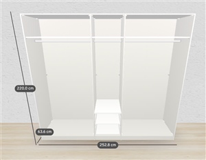 Jutzler Drehtuerschrank weiss Spiegel